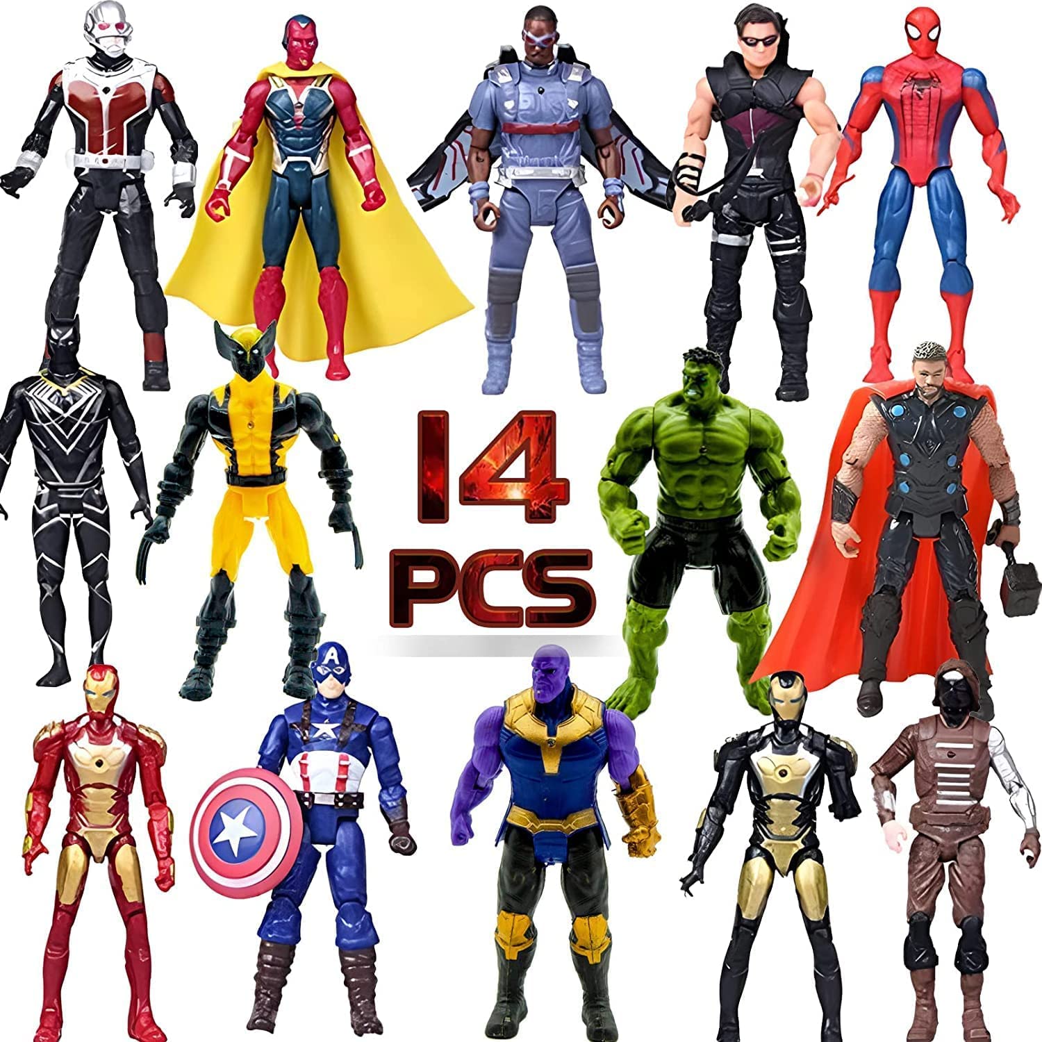 SuperHero Action Figure Set