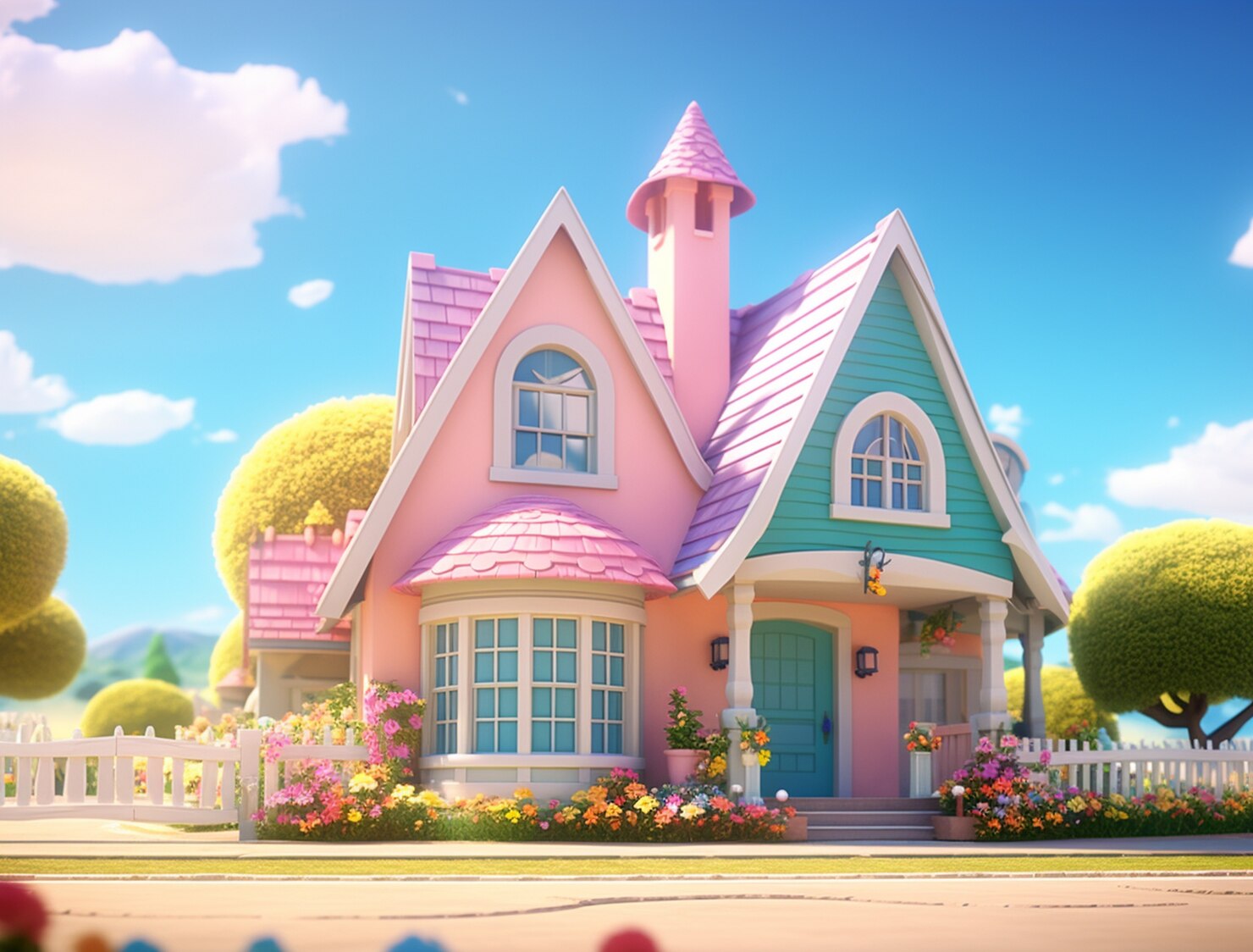 Princess Doll House (3-Floor)